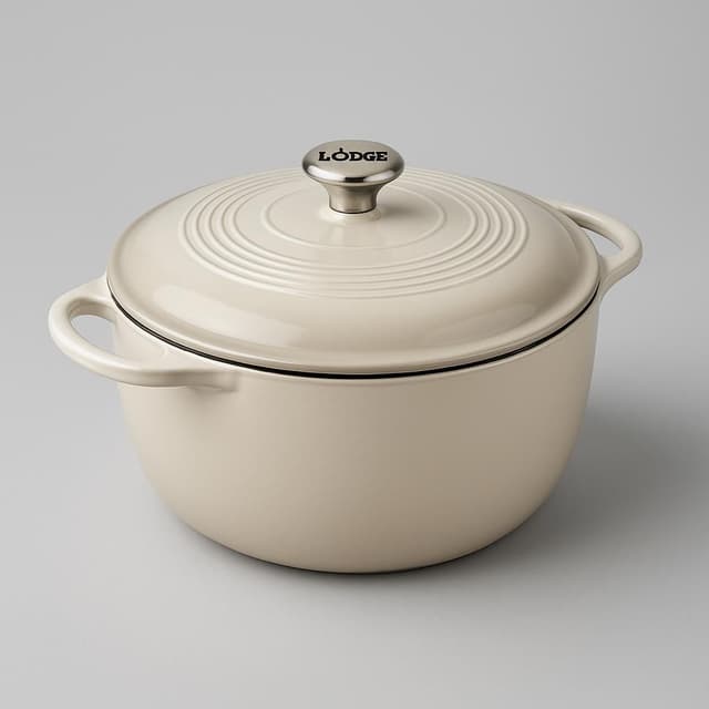 Lodge Enameled Cast Iron Dutch Oven 6-Quart