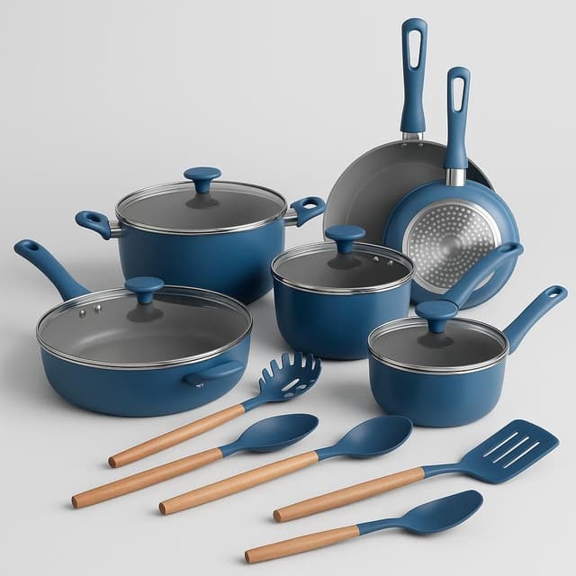 Tramontina 14-Piece Ceramic Induction-Ready Cookware Set